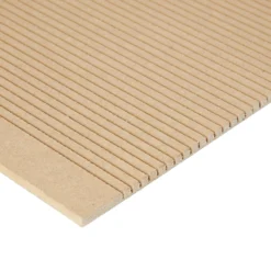 Flexible MDF White Medium-density Fibreboard (MDF) Board (L)1.22m (W)0.61m (T)6mm