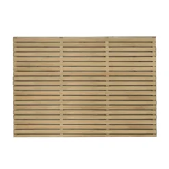Forest Garden Contemporary Slatted Pressure Treated 4ft Wooden Decorative Fence Panel (W)1.8m (H)1.2m, Pack Of 5 -WoodDepot Shop forest garden contemporary slatted pressure treated 4ft wooden decorative fence panel w 1 8m h 1 2m pack of 55013053173015 02c bq