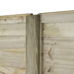Forest Garden Slotted H-shaped Wooden Fence Post (H)2.4m (W)940mm, Pack Of 4 -WoodDepot Shop forest garden slotted h shaped wooden fence post h 2 4m w 940mm pack of 45013053138274 05c bq