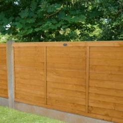 Forest Garden Straight Edge Lap Dip Treated 4ft Wooden Fence Panel (W)1.83m (H)1.21m -WoodDepot Shop forest garden straight edge lap dip treated 4ft wooden fence panel w 1 83m h 1 21m5013053188392 01i bq