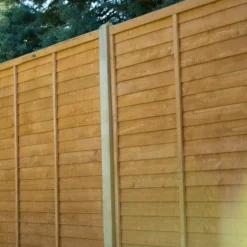 Forest Garden Straight Edge Lap Dip Treated 5ft Wooden Fence Panel (W)1.83m (H)1.52m -WoodDepot Shop forest garden straight edge lap dip treated 5ft wooden fence panel w 1 83m h 1 52m5013053188408 02i bq