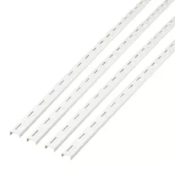 Form Twinny White Steel Shelf Support (L)2000mm, Pack Of 4 7 Form Twinny White Steel Shelf Support (L)2000mm, Pack Of 4 -WoodDepot Shop form twinny white steel shelf support l 2000mm pack of 43663602767121 02bq