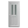 Fortia Chesil Frosted Glazed White Right-hand External Front Door Set, (H)2085mm (W)920mm -WoodDepot Shop fortia chesil frosted glazed white right hand external front door set h 2085mm w 920mm5059340493381 02c