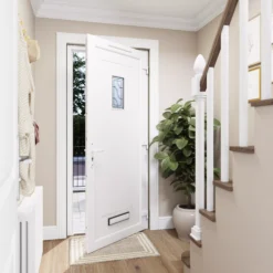 Fortia Curral Frosted Glazed Anthracite Left-hand External Front Door Set, (H)2085mm (W)840mm 19 Fortia Curral Frosted Glazed Anthracite Left-hand External Front Door Set, (H)2085mm (W)840mm -WoodDepot Shop fortia curral frosted glazed anthracite left hand external front door set h 2085mm w 840mm5059340492902 03i