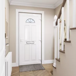 Fortia Lorne Clear Glazed Anthracite Left-hand External Front Door Set, (H)2085mm (W)920mm 14 Fortia Lorne Clear Glazed Anthracite Left-hand External Front Door Set, (H)2085mm (W)920mm -WoodDepot Shop fortia lorne clear glazed anthracite left hand external front door set h 2085mm w 920mm5059340493725 02i