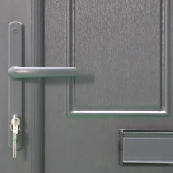 Fortia Lorne Clear Glazed Anthracite Right-hand External Front Door Set, (H)2085mm (W)920mm -WoodDepot Shop fortia lorne clear glazed anthracite right hand external front door set h 2085mm w 920mm5059340493732 37c