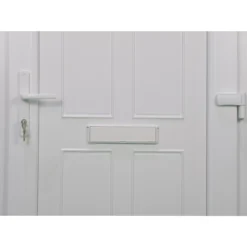Fortia Lorne Clear Glazed White Left-hand External Front Door Set, (H)2085mm (W)920mm -WoodDepot Shop fortia lorne clear glazed white left hand external front door set h 2085mm w 920mm5059340493275 37c
