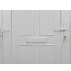 Fortia Lorne Clear Glazed White Right-hand External Front Door Set, (H)2085mm (W)920mm 17 Fortia Lorne Clear Glazed White Right-hand External Front Door Set, (H)2085mm (W)920mm -WoodDepot Shop fortia lorne clear glazed white right hand external front door set h 2085mm w 920mm5059340493268 37c
