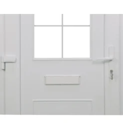Fortia Mindil Clear Glazed White Right-hand External Front Door Set, (H)2085mm (W)840mm -WoodDepot Shop fortia mindil clear glazed white right hand external front door set h 2085mm w 840mm5059340493237 37c