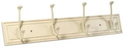 Galena Cream 4 Hook Rail, (L)685mm (H)20mm