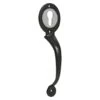 GateMate Euro Lock Black Gate Pull Handle (L)220mm