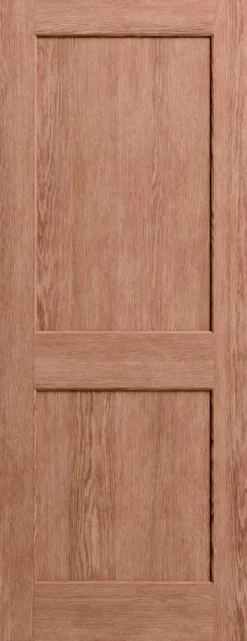 Geom 2 Panel Veneered Oak Veneer Internal Door, (H)2040mm (W)826mm (T)40mm