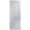 Geom Arched 2 Panel Unglazed White Woodgrain Effect Internal Fire Door, (H)1981mm (W)686mm (T)44mm -WoodDepot Shop geom arched 2 panel unglazed white woodgrain effect internal fire door h 1981mm w 686mm t 44mm3663602060666 02c BQ