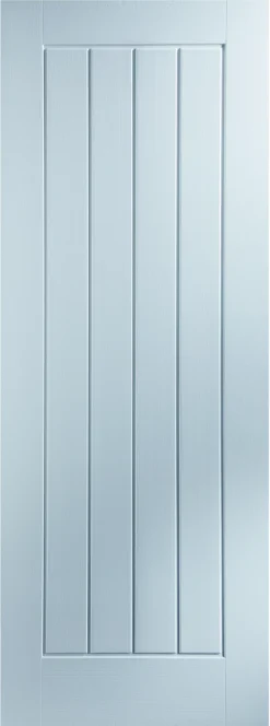 Geom Cottage White Woodgrain Effect Internal Door, (H)1981mm (W)686mm (T)44mm