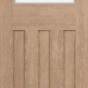 Geom Glazed Oak Veneer Internal Door, (H)1981mm (W)762mm (T)35mm 1 Geom Glazed Oak Veneer Internal Door, (H)1981mm (W)762mm (T)35mm -WoodDepot Shop geom glazed oak veneer internal door h 1981mm w 762mm t 35mm5059340235813 01c bq