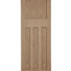 Geom Oak Veneer Internal Door, (H)1981mm (W)686mm (T)35mm