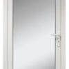 Glazed White Left-hand External Back Door Set, (H)2055mm (W)840mm