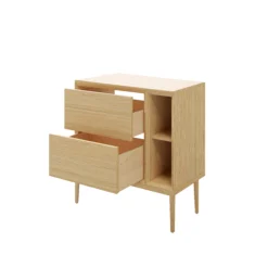 GoodHome Avela Matt Oak Feet (H)210mm -WoodDepot Shop goodhome avela matt oak feet h 210mm5059340017877 62c