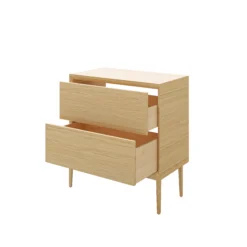 GoodHome Avela Matt Oak Feet (H)210mm -WoodDepot Shop goodhome avela matt oak feet h 210mm5059340017884 64c