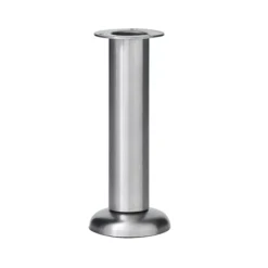 GoodHome Cicely 165mm Silver Effect Cabinet Legs, Pack Of 4
