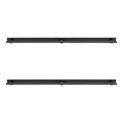 GoodHome Dukkah Matt Black Kitchen Cabinets Pull Handle (L)705mm -WoodDepot Shop goodhome dukkah matt black kitchen cabinets pull handle l 705mm5059340482019 03c