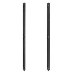 GoodHome Dukkah Matt Black Kitchen Cabinets Pull Handle (L)705mm -WoodDepot Shop goodhome dukkah matt black kitchen cabinets pull handle l 705mm5059340482019 06c
