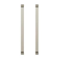 GoodHome Epazote Nickel Effect Kitchen Cabinets Handle (L)200mm -WoodDepot Shop goodhome epazote nickel effect kitchen cabinets handle l 200mm3663602475545 21c bq