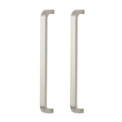 GoodHome Epazote Nickel Effect Kitchen Cabinets Handle (L)200mm -WoodDepot Shop goodhome epazote nickel effect kitchen cabinets handle l 200mm3663602475545 22c bq