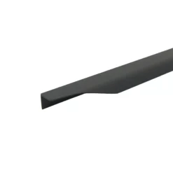 GoodHome Imandra Matt Black Bathroom Edge Handle (L)500mm