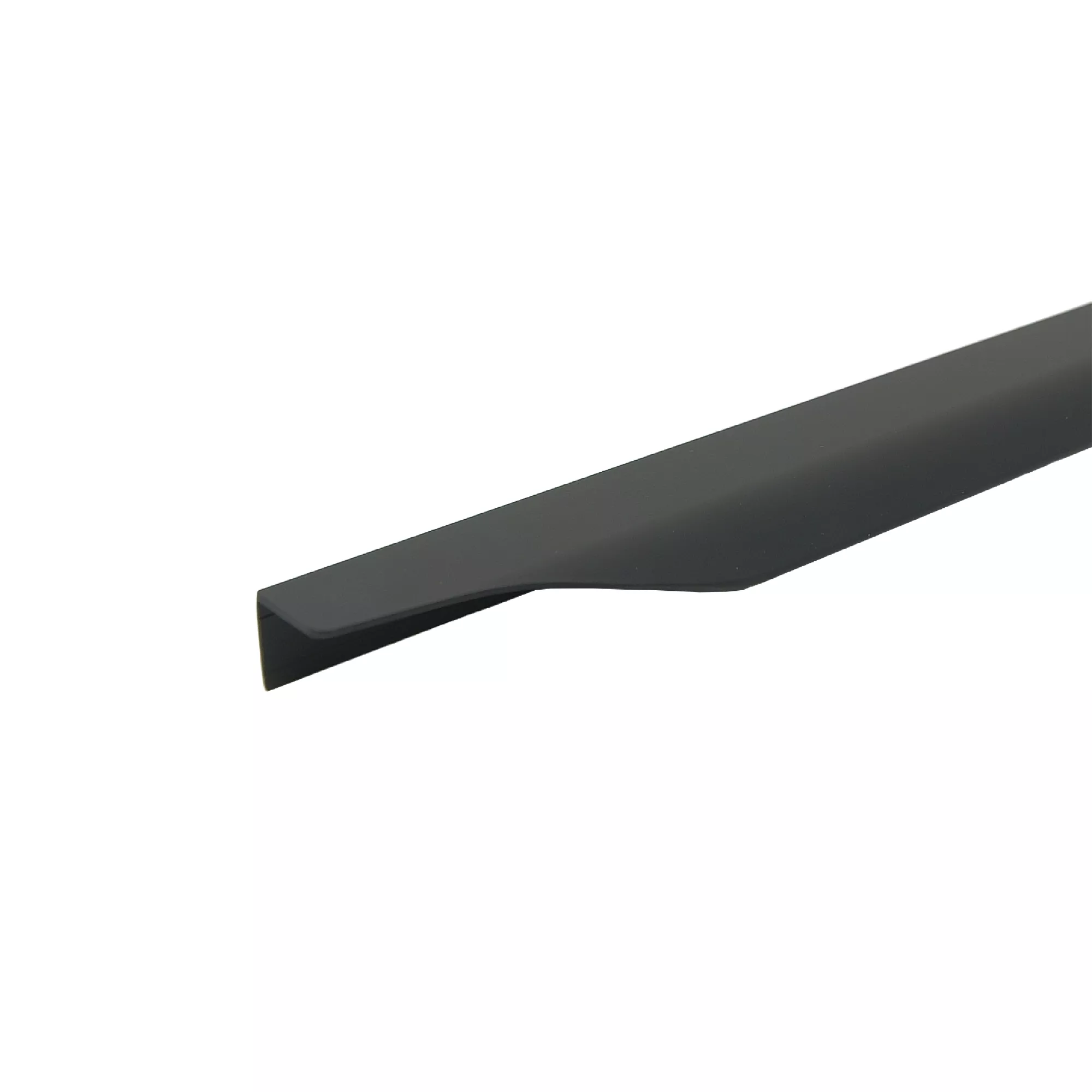 GoodHome Imandra Matt Black Bathroom Edge Handle (L)600mm 3 GoodHome Imandra Matt Black Bathroom Edge Handle (L)600mm