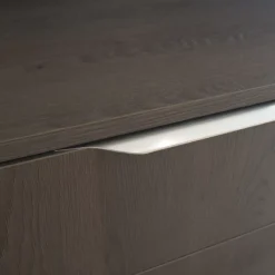 GoodHome Imandra Silver Effect Bathroom Edge Handle (L)600mm -WoodDepot Shop goodhome imandra silver effect bathroom edge handle l 600mm5059340393841 02i