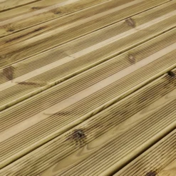 GoodHome Lemhi Green Pine Deck Board (L)4.8m (W)144mm (T)27mm -WoodDepot Shop goodhome lemhi green pine deck board l 4 8m w 144mm t 27mm5036581094553 36c bq