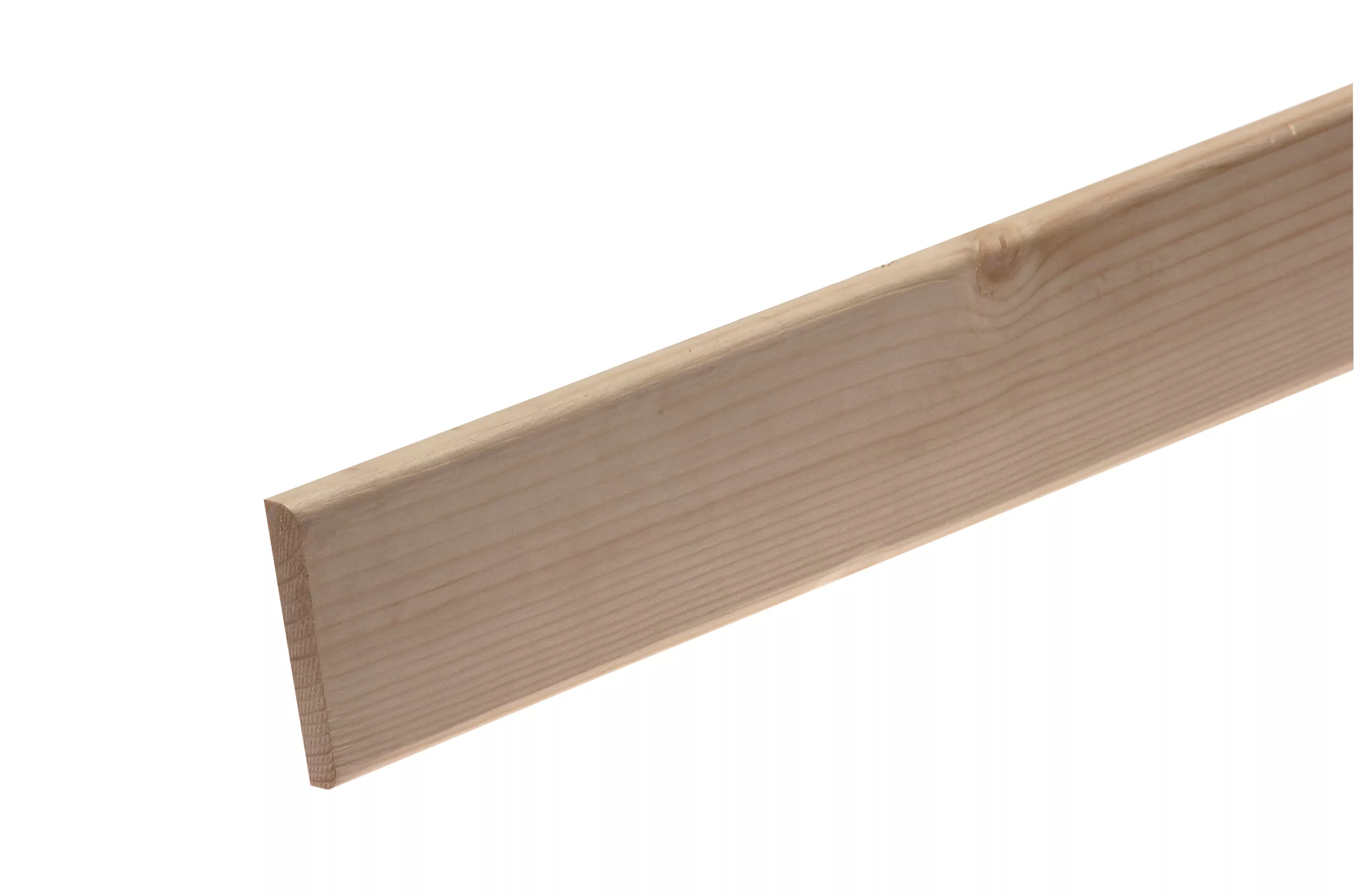 GoodHome Natural Pine Bullnose Architrave (L)2.1m (W)69mm (T)12mm, Pack Of 5 3 GoodHome Natural Pine Bullnose Architrave (L)2.1m (W)69mm (T)12mm, Pack Of 5