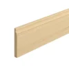 GoodHome Natural Pine Ogee Skirting Board (L)2.4m (W)144mm (T)19.5mm, Pack Of 2