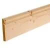 GoodHome Natural Pine Torus Skirting Board (L)2.4m (W)169mm (T)15mm 1 GoodHome Natural Pine Torus Skirting Board (L)2.4m (W)169mm (T)15mm -WoodDepot Shop goodhome natural pine torus skirting board l 2 4m w 169mm t 15mm3663602048213 02bq
