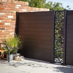 GoodHome Neva Decorative Untreated Metal 1/4 Fence Panel (W)1.79m (H)0.44m -WoodDepot Shop goodhome neva decorative untreated metal 1 4 fence panel w 1 79m h 0 44m3663602943013 02bq