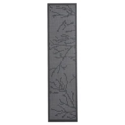 GoodHome Neva Dots 1/4 Fence Panel (W)0.44m (H)1.79m