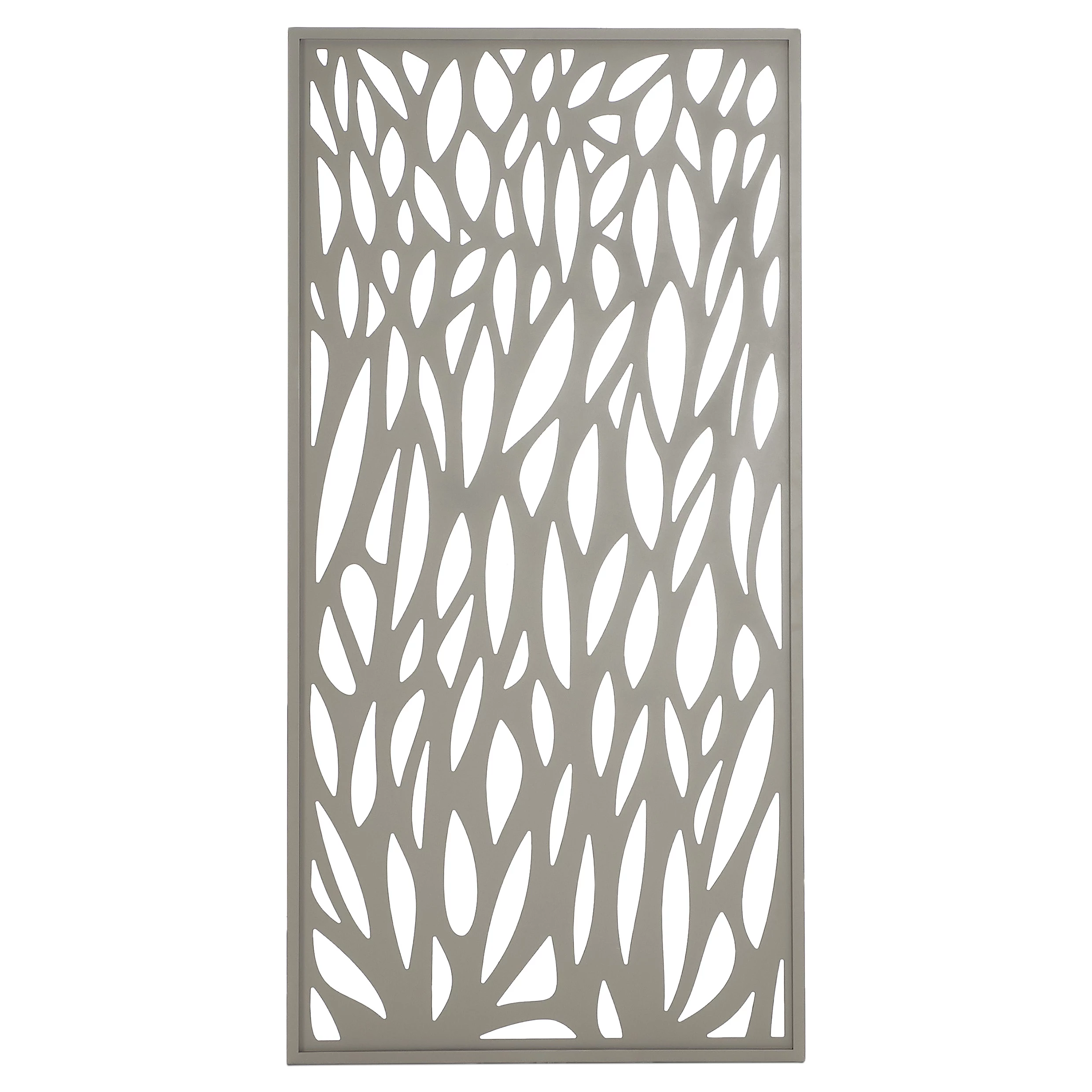 GoodHome Neva Leaf 1/2 Fence Panel (W)0.88m (H)1.79m 3 GoodHome Neva Leaf 1/2 Fence Panel (W)0.88m (H)1.79m