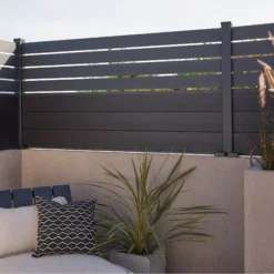 GoodHome Neva Slat Design Untreated Metal 1/4 Fence Panel (W)1.79m (H)0.44m 7 GoodHome Neva Slat Design Untreated Metal 1/4 Fence Panel (W)1.79m (H)0.44m -WoodDepot Shop goodhome neva slat design untreated metal 1 4 fence panel w 1 79m h 0 44m3663602432258 02i bq