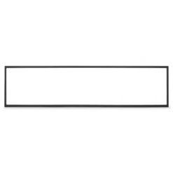 GoodHome Neva Transparent Untreated 1/4 Fence Panel (W)1.79m (H)0.44m