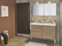 GoodHome Portloe Silver Chrome Effect Aluminium Adjustable Cabinet Feet (H)231mm, Pair Of 2 -WoodDepot Shop goodhome portloe silver chrome effect aluminium adjustable cabinet feet h 231mm pair of 23663602526759 41i