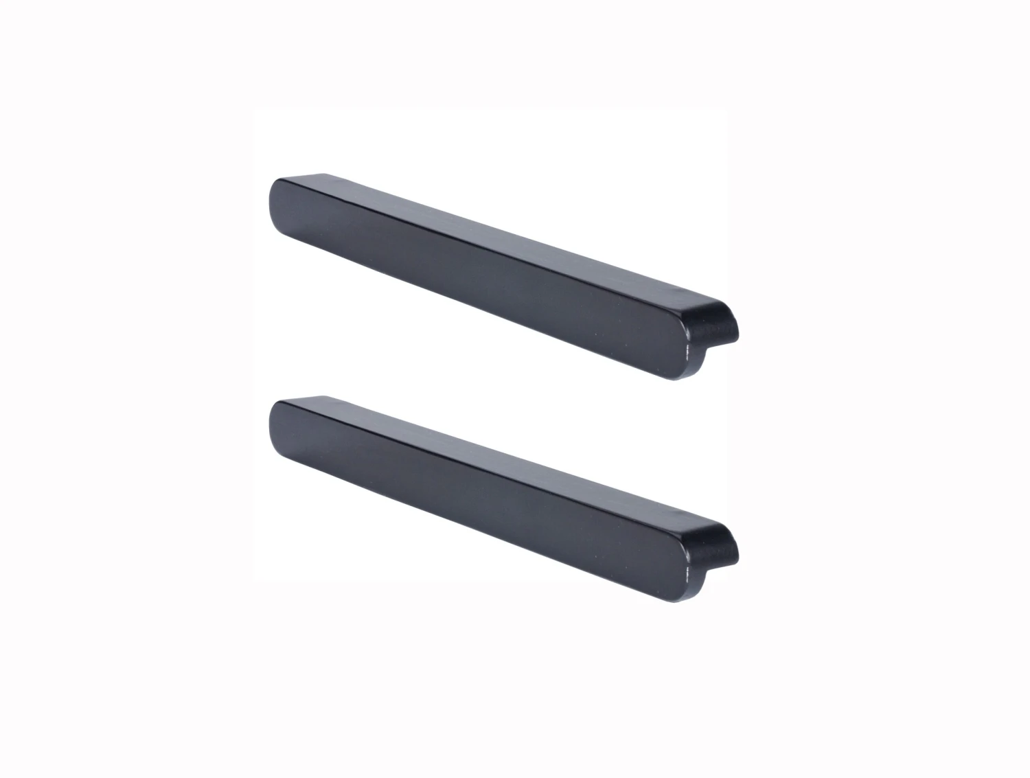 GoodHome Serrano Black Kitchen Cabinets Pull Handle (L)220mm 3 GoodHome Serrano Black Kitchen Cabinets Pull Handle (L)220mm