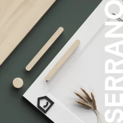 GoodHome Serrano Oak Effect Kitchen Cabinets Pull Handle (L)240mm 14 GoodHome Serrano Oak Effect Kitchen Cabinets Pull Handle (L)240mm -WoodDepot Shop goodhome serrano oak effect kitchen cabinets pull handle l 240mm5059340482453 06i