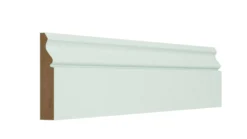 GoodHome White MDF Ogee Skirting Board (L)2.4m (W)169mm (T)18mm -WoodDepot Shop goodhome white mdf ogee skirting board l 2 4m w 169mm t 18mm3663602048343 03c