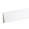 GoodHome White MDF Ovolo Architrave (L)2.1m (W)69mm (T)14.5mm, Pack Of 5