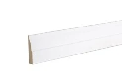 GoodHome White MDF Ovolo Architrave (L)2.1m (W)69mm (T)14.5mm, Pack Of 5