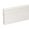 GoodHome White MDF Skirting Board (L)2.2m (W)120mm (T)19mm