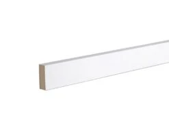 GoodHome White MDF Square Architrave (L)2.1m (W)44mm (T)18mm, Pack Of 5