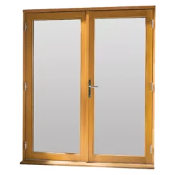 GoodHome2 Panes Clear Double Glazed Hardwood Reversible Patio Door & Frame, (H)2094mm (W)1194mm -WoodDepot Shop goodhome2 panes clear double glazed hardwood reversible patio door frame h 2094mm w 1194mm5036581078744 01c
