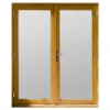 GoodHome2 Panes Clear Double Glazed Hardwood Reversible Patio Door & Frame, (H)2094mm (W)1194mm